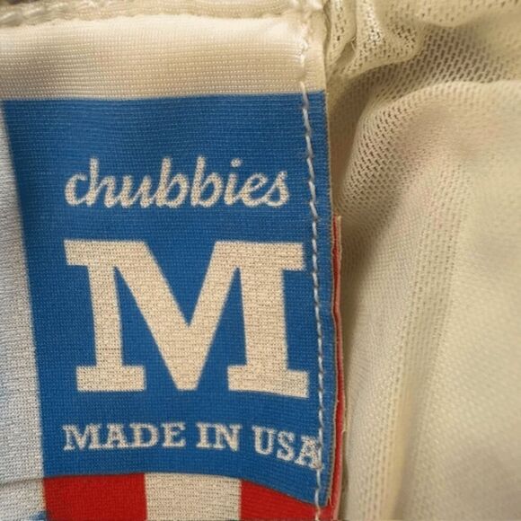 Chubbies Men's Multicolor The En Fuegos Stretch Swim Trunks Size Medium - Picture 3 of 7